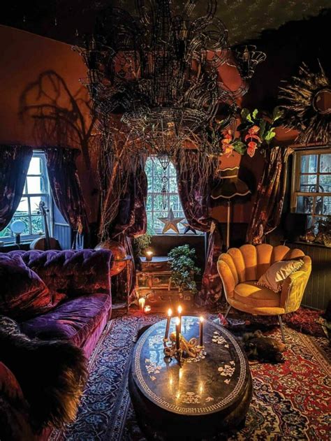 Witchy living room ddeas